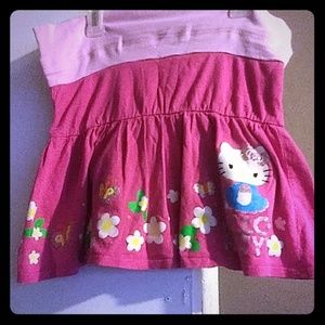 A cute hello kitty skirt